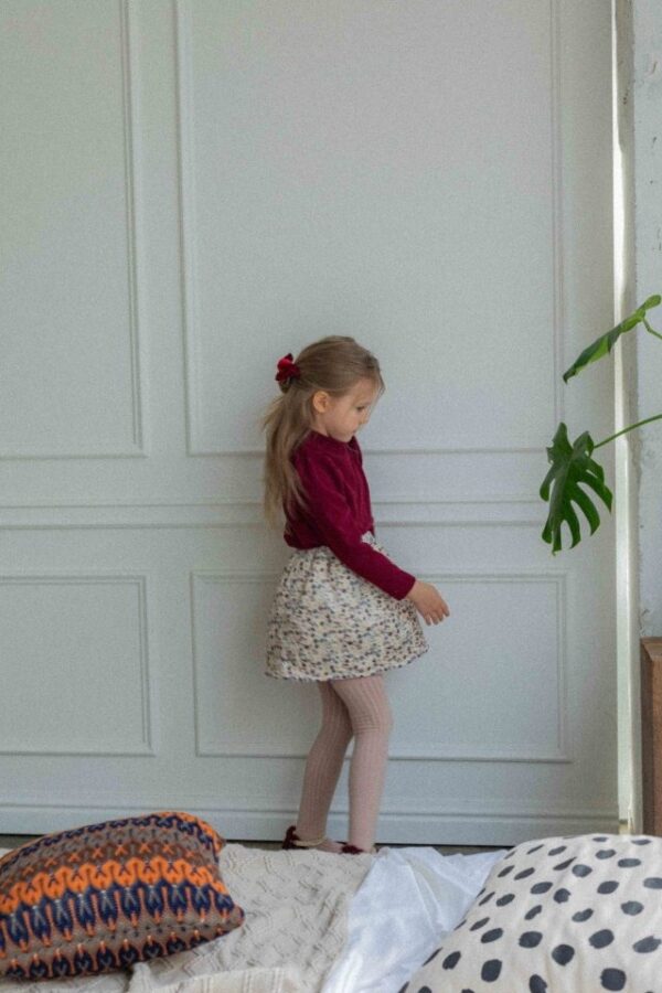 ❄️ 小甜心蓬蓬泡泡袖純棉上衣