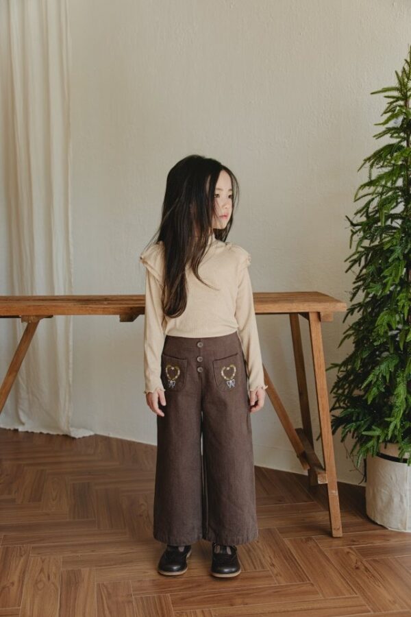 112815BC-D952-4FC5-B263-171DC3C69113 ❄️ 刺繡口袋長褲