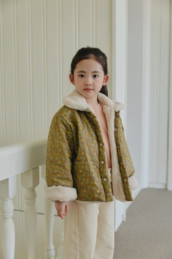 21ECA57D-7F21-4F2B-958C-5BD0C623145D ❄️ 清新小花雙面穿毛絨外套
