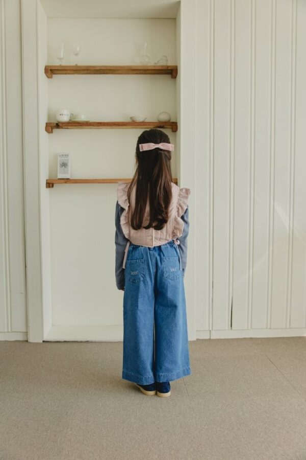 26220AF0-6BD4-402C-AFAC-2B9630CCD586 ❄️ 童趣貓咪刺繡彈性牛仔褲