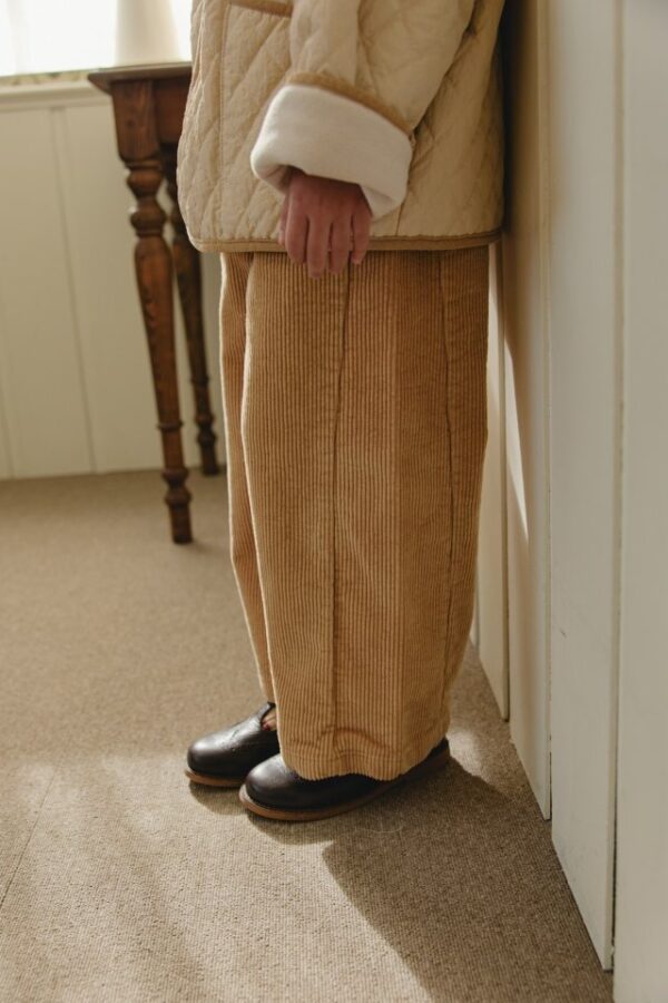 30C24375-4272-4C0D-9C9B-8D5152956A3F ❄️ 燈芯絨車線剪裁直筒褲