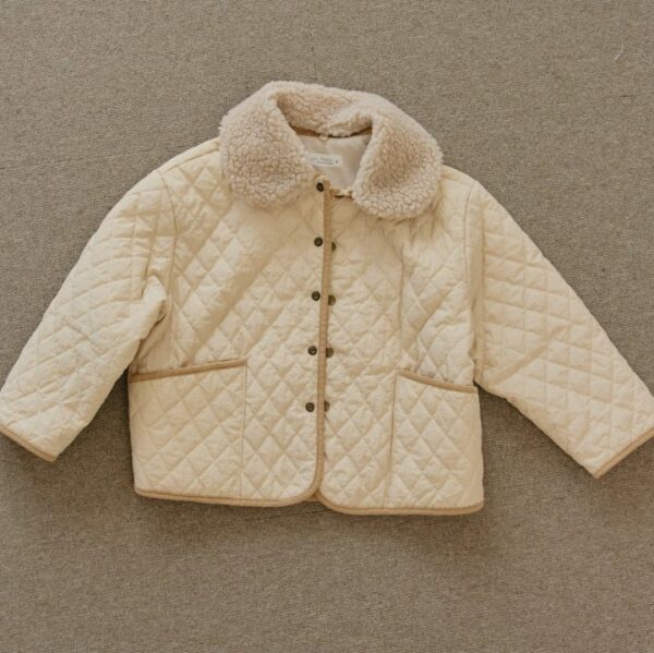 32573956-78AB-4DFB-89B5-922515701981 ❄️ 泰迪毛領菱格外套