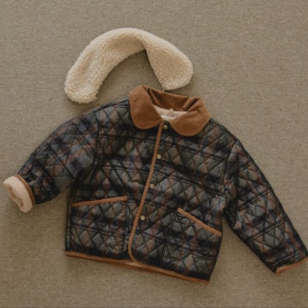 362BD2EE-5493-4C19-9495-6A493518092A ❄️ 泰迪毛領菱格外套