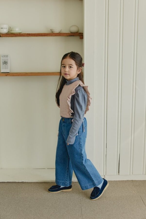 487E5D92-7A54-42EE-A70C-BF8B60BBB69F ❄️ 童趣貓咪刺繡彈性牛仔褲