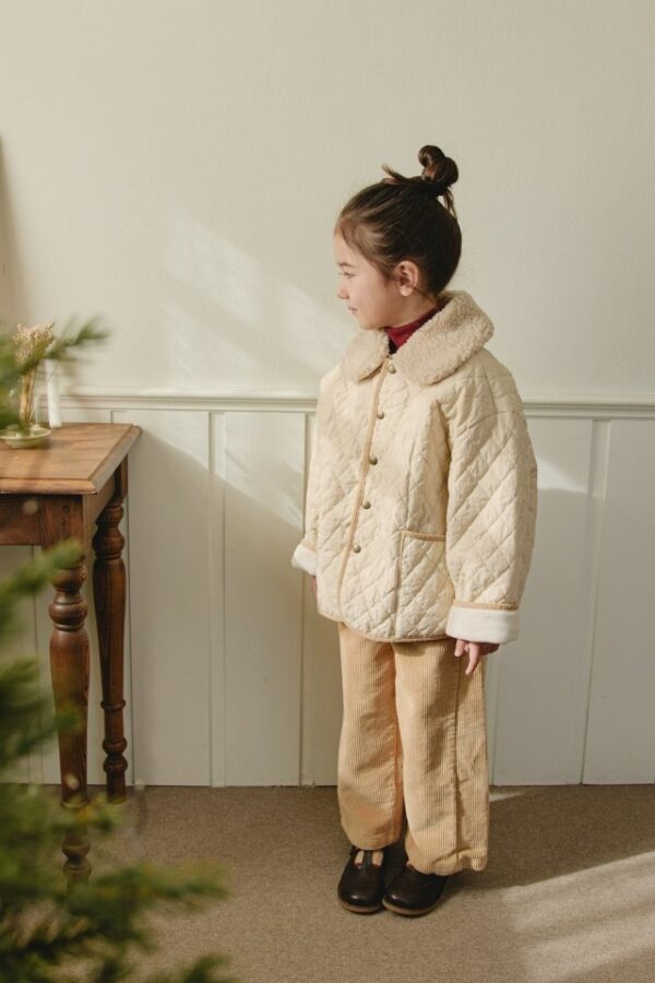 4EB814BB-F722-4CE8-9ED5-436C9801ADCC ❄️ 泰迪毛領菱格外套