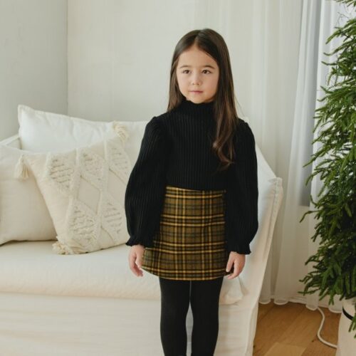 577B34D3-3599-4FB7-A668-FD6F121396E2 ❄️ 復古鈕扣格紋褲裙