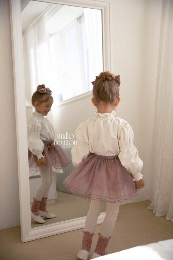 7C7FC7AE-64C2-43B2-A98D-44B5BB2D4D7B ❄️ 雪夜聖誕柔美網紗蓬褲裙