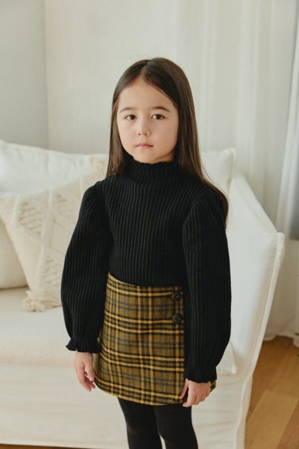 8A0DBB4A-4970-4169-848B-226CB5E09706 ❄️ 復古鈕扣格紋褲裙