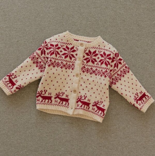 8BE87F0B-C7F7-4CB0-9377-0F469418A277 ❄️ 北歐耶誕開襟外套