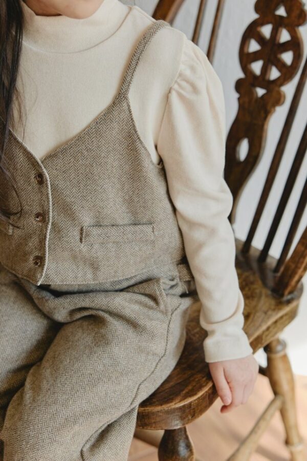 B81855EB-D5A2-46FF-B17A-1B5EA577FE2A ❄️ 經典人字紋短版背心