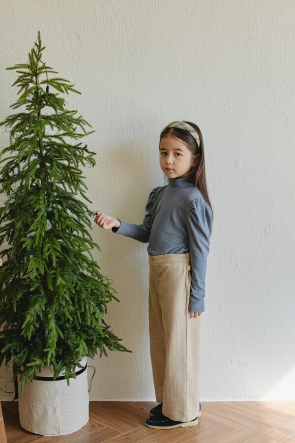 DAC16B69-CBE4-4A3B-AD4A-A64738BC75BD ❄️ 經典人字紋側扣長褲