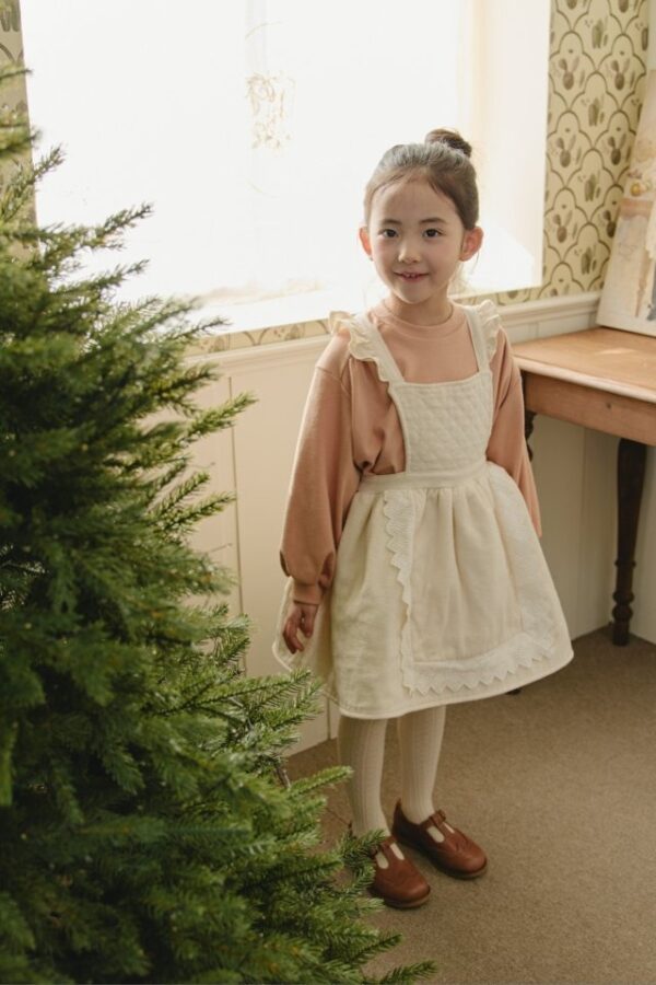 F4A4B97F-EC65-46E3-A569-30BC44DBD623 ❄️ 蕾絲花邊圍裙背心裙