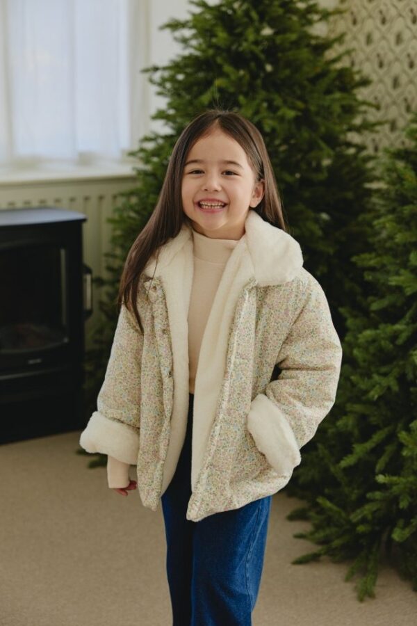 F8D6825B-0C23-48A8-9C5E-8EF99A394196 ❄️ 清新小花雙面穿毛絨外套