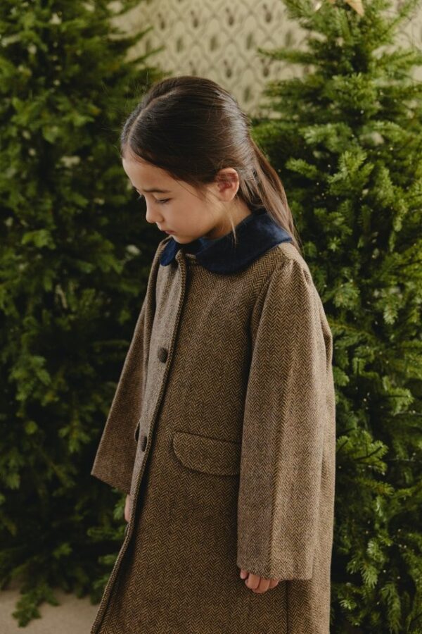 FF6A342E-1E7A-4207-9F1B-9D3ED10EDD8F ❄️ 英倫經典格紋羊毛大衣