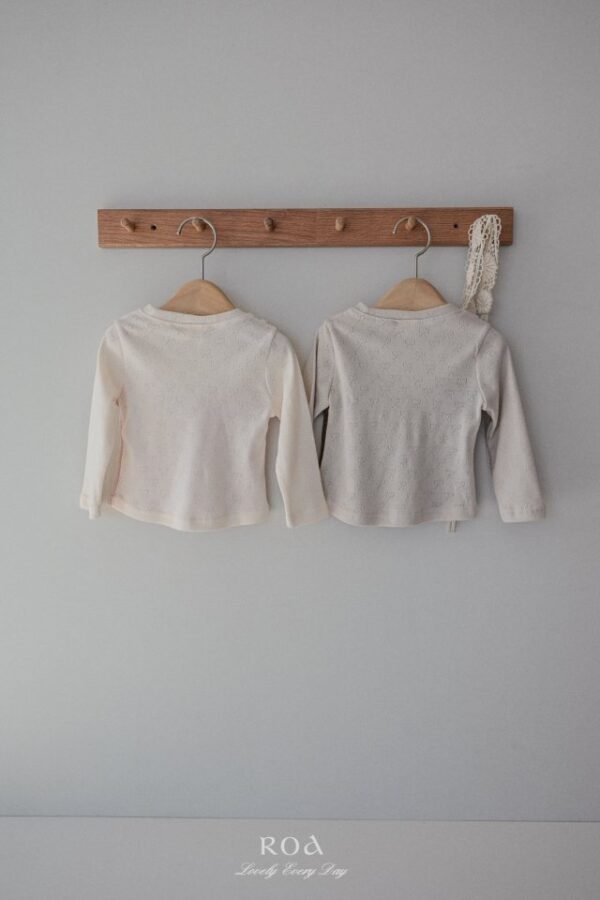 043540D8-1D83-4669-BA87-F361E115111F 〖預購〗拼色柔影蕾上衣