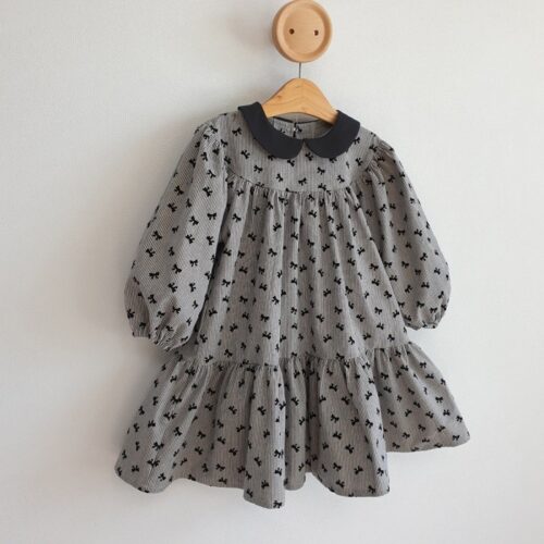 06F352DB-582B-4E13-BC76-52AB8D359E33 ❄️ 小翻領蝴蝶結洋裝