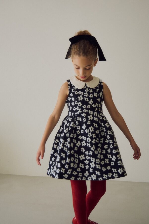 ❄️ 復古雛菊背心洋裝