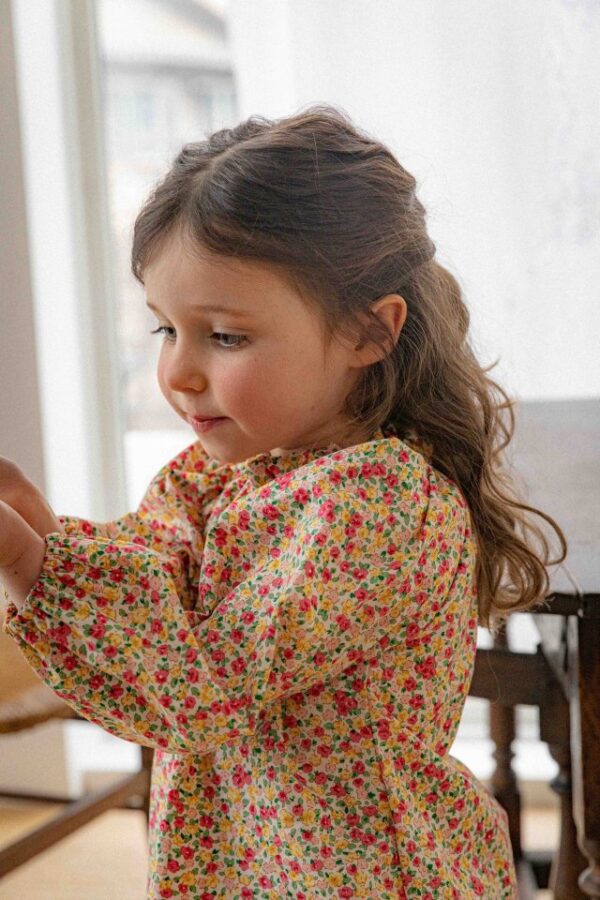 110B6D55-7174-4D8D-9D50-7D0D8FC6779C 〖預購〗蕾娜花霧襯衫