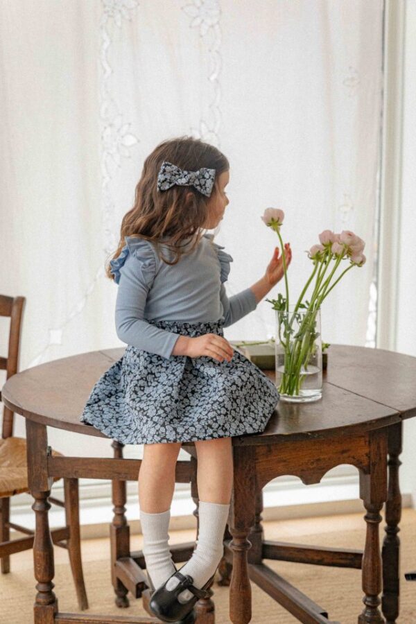 11849D40-5CBC-4E64-B0BF-D66A3568AE8D 〖預購〗碎花呢喃裙