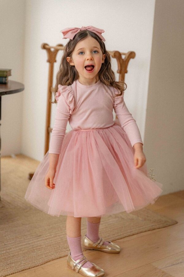 19288F4F-2D19-4795-9384-AD3AC0F7A749 〖預購〗輕霧紗影裙