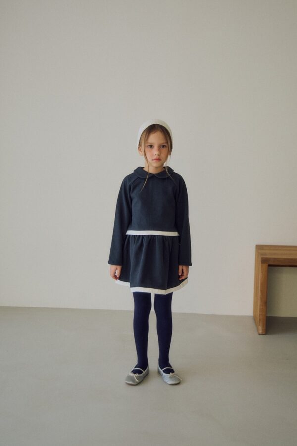 ❄️ 小領片俏皮套裝