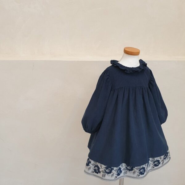 1F87A7F5-5CD7-4834-9099-ABBF2B8AB608 ❄️ 海倫花語絨感洋裝