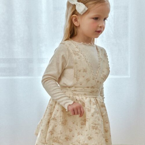 27F3721F-80BA-42FD-9FC2-CC1B95302F07 〖預購〗古典花園吊帶裙