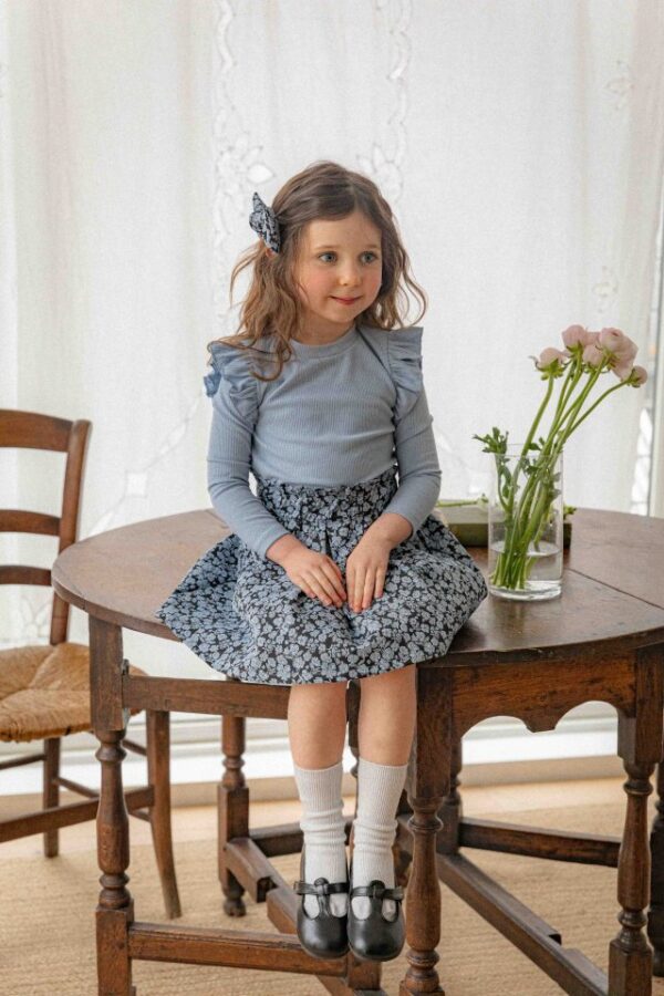 2CA5B5A0-9933-474A-B2BE-72EE4520E467 〖預購〗碎花呢喃裙