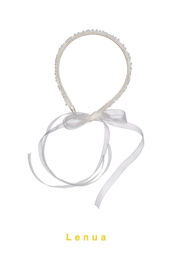 2DCECF21-5E08-4ED7-8588-7C6EA2EFF26F 〖預購〗莉莉輕語綁帶髮飾