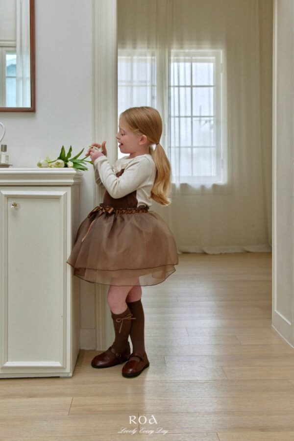 39C81D35-F975-45D2-9125-D83DF560C35F 〖預購〗輕霧雙層紗裙