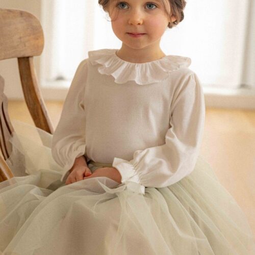 6DAF1F39-8B4A-4304-AB8F-BF5460A47A92 〖預購〗露娜柔袖上衣