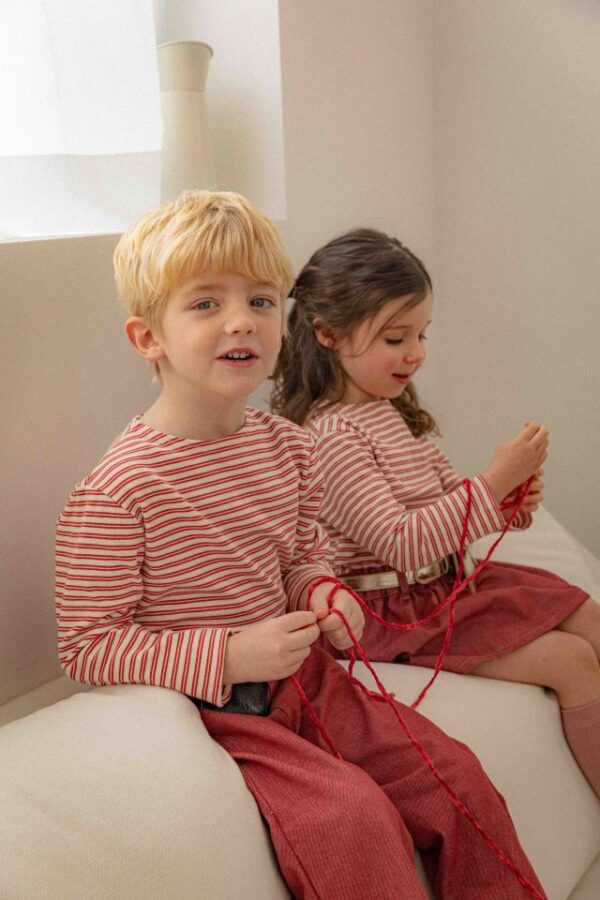 80A9EB1B-7B39-48AC-9FB0-23ACB7E9BFB4 〖預購〗簡約條紋上衣