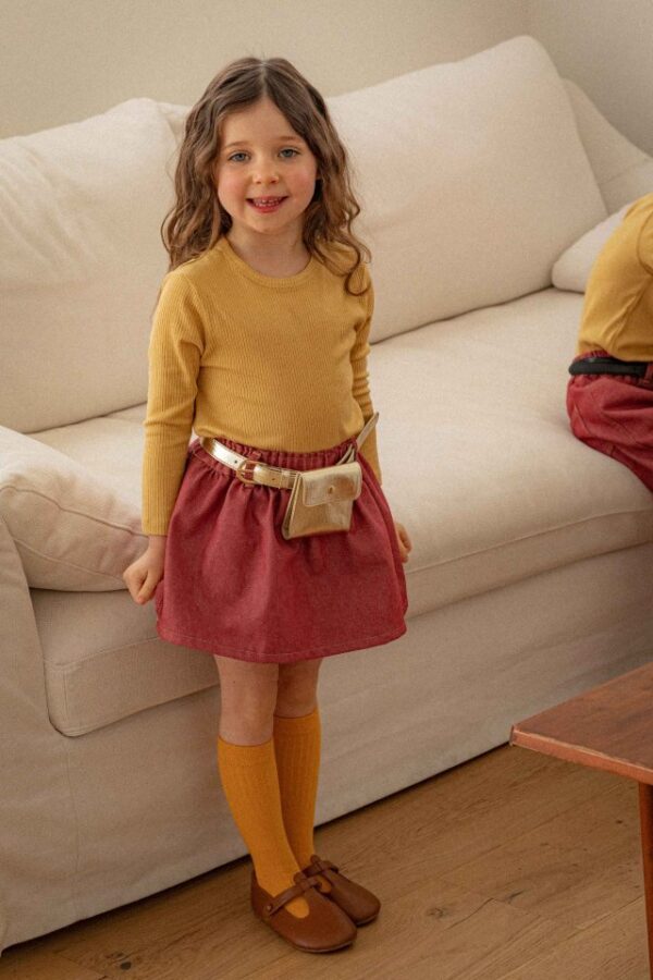 95B4260C-3193-4893-8612-EBA02F23ECD0 〖預購〗艾娃靜步丹寧褲裙