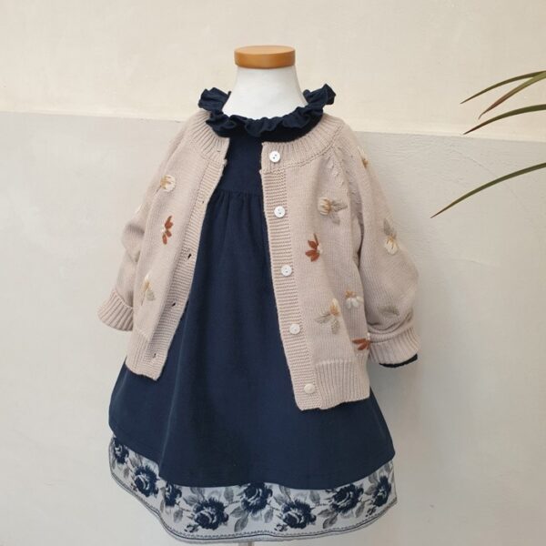 962D030C-9FB8-4179-BF1B-8A87B85255D7 ❄️ 海倫花語絨感洋裝