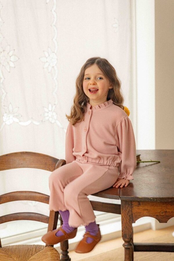 A5D1248E-BBA2-48CF-9FC3-F5C48BDAB28A 〖預購〗法式晨霧開襟衫