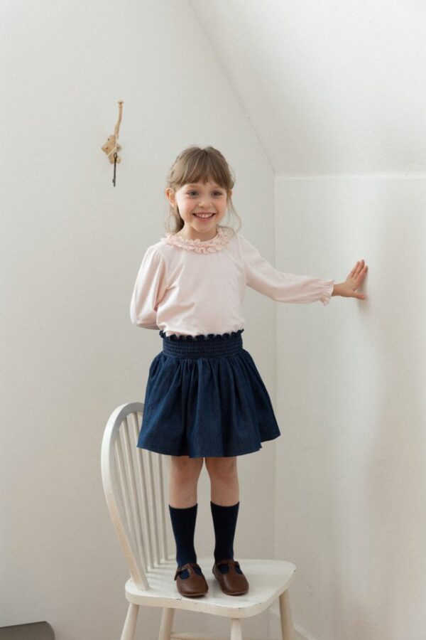 B813A5FB-BFC7-4B59-A03F-1B77711447F5 〖預購〗漫步丹寧裙