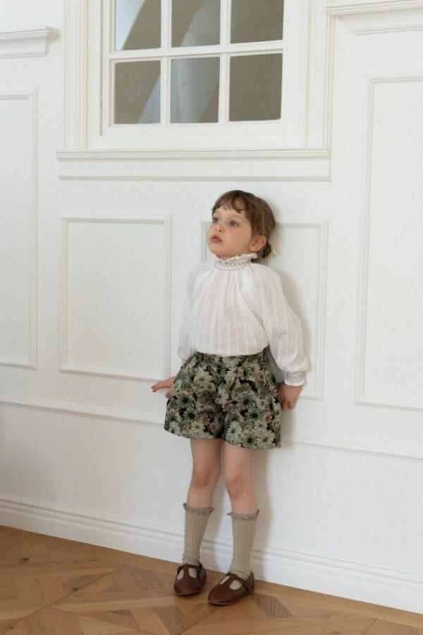 BCE226D2-9A89-4533-A83F-FCCA7224E7E1 〖預購〗希耶藍影織紋褲