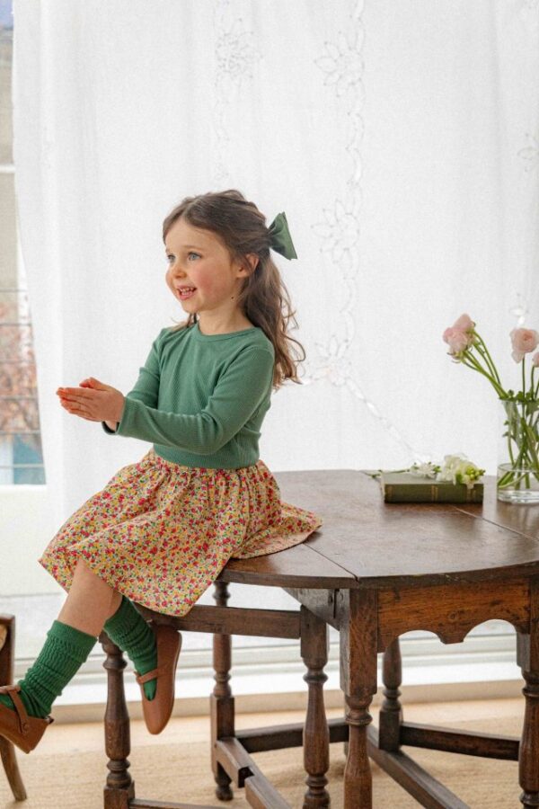 C24B95A8-E8CF-4047-9AC8-0E6437EBDE7F 〖預購〗蕾娜花霧褲裙