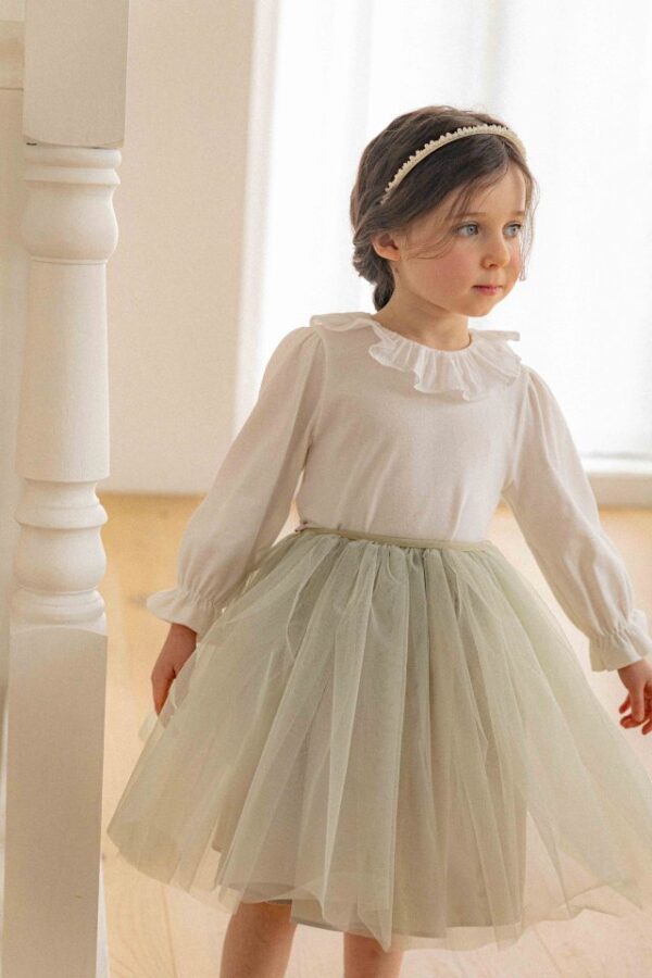 D1B2429F-D309-4B78-A7B3-38208F667971 〖預購〗露娜柔袖上衣