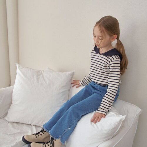 DC36CA04-175A-4695-974B-E0E8E563A7EB 〖預購〗漫步線條牛仔褲