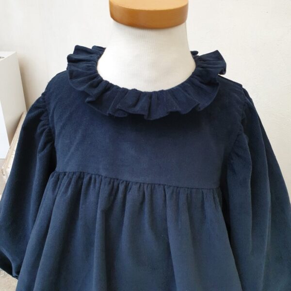 F2882820-5251-4958-88C6-CF0D6A4A814C ❄️ 海倫花語絨感洋裝