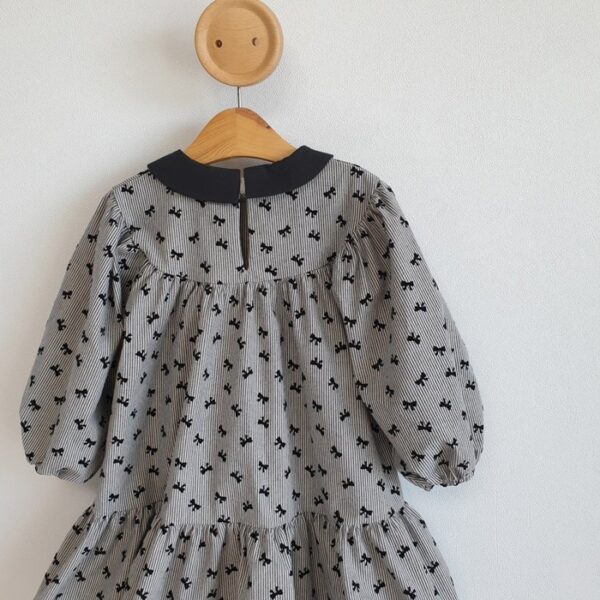 FB72A2E6-D6F8-49B2-9DC1-F4A619E28608 ❄️ 小翻領蝴蝶結洋裝