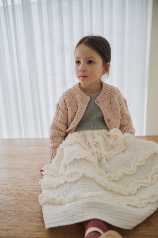 〖預購〗純白凱特多層次蛋糕澎澎裙