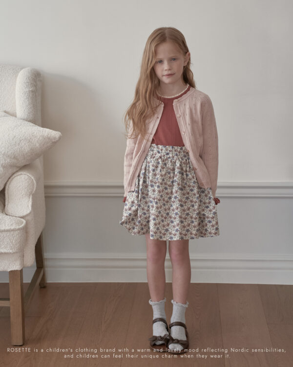 136AAB5C-6BCF-4BF4-B135-767F3AC0B2E5 〖預購〗May 繁花筆觸褲裙