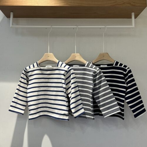 1613AF78-D627-4154-8835-247CD956E320_1_201_a 〖預購〗歲月水洗經典橫條紋上衣