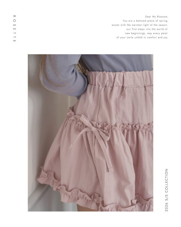 1EF6E797-02C3-446C-9F10-8343DF0032E7 〖預購〗Lara 舞動層次感蝴蝶結澎澎褲裙