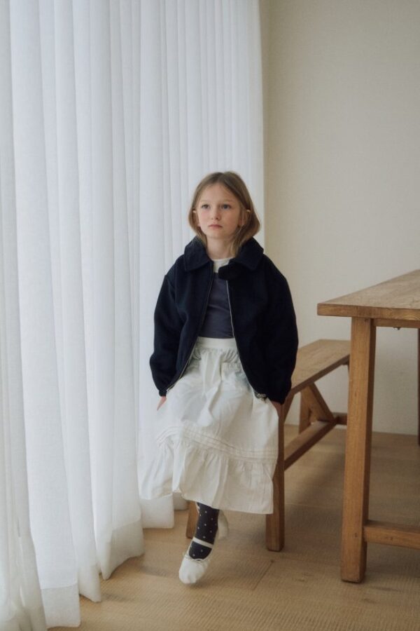 20C9C332-1089-4907-9914-A3AAF6628E94 〖預購〗花語繫帶圍裙式質感長裙