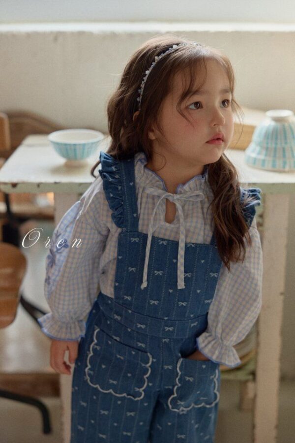 25EC6484-633B-44FD-A97D-E61C493B8096 〖預購〗鈴鐺口袋吊帶褲