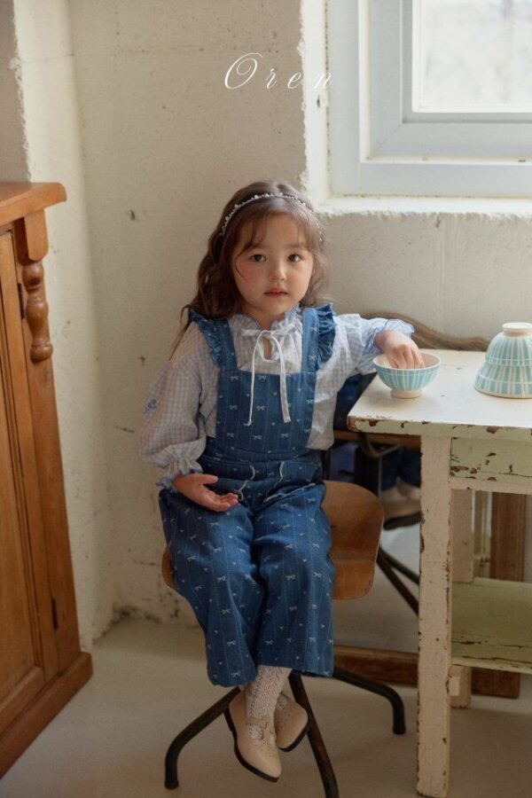 31E12742-033F-43AC-B705-7663BFD65408 〖預購〗鈴鐺口袋吊帶褲