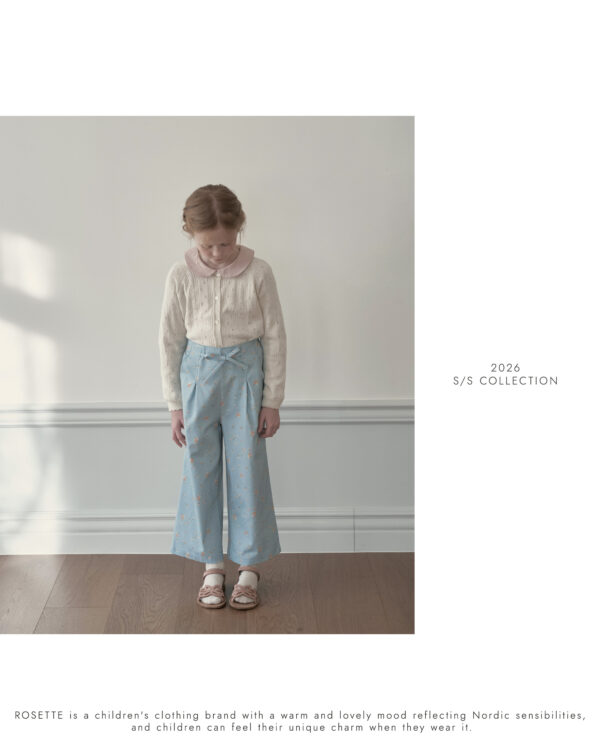 367DD06B-9EB7-4626-8046-5E4AA8DCECAA 〖預購〗Sugar 糖霜感收腰蝴蝶結寬腿褲